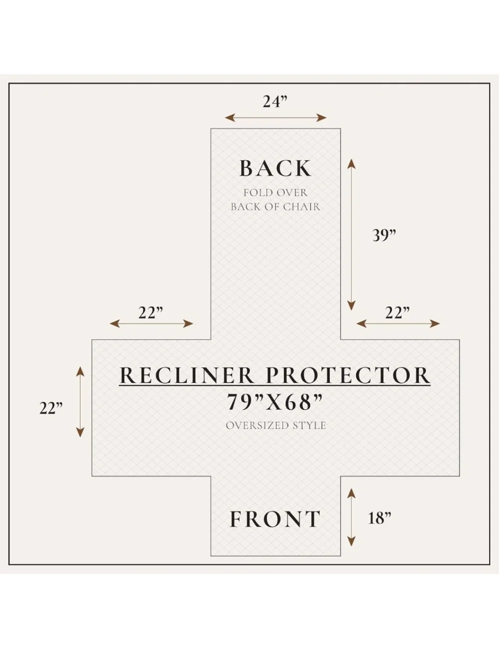 Reversible Floral Patchwork Furniture Protector